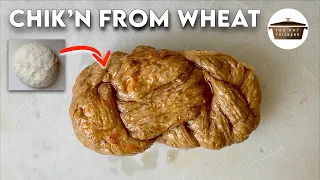 Washed Flour Seitan Recipe from Start to Finish | Viral TikTok Vegan Chicken