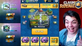 15000 GEM Değerinde Sandık Açılımı Clash Royale