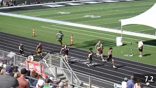 DJ Fillmore 10.75 | Boys 100m Heat 1 - 2022 OHSAA D1 District 1