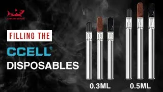 How to Fill the CCELL Glass Disposable Vaporizer Pen