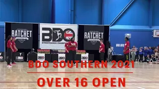 Bdo Street Dance Southern Championships Fleet 2021: SwagOut Revolutionz 16 and Over Open