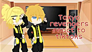 Tokyo revengers react to tiktoks ||No angst/drama😏|| •Blyntsimpx•