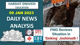 9th January 2023 -Daily News Analysis by Vineeth Sagar