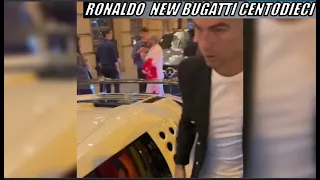 Ronaldo Spotted in Bugatti Centodieci| Ronaldo New Car Bugatti Centodieci Ronaldo Bugatti Centodieci