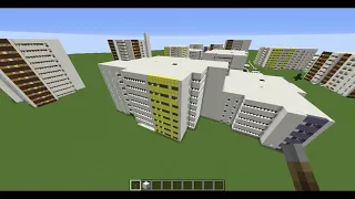 Présentation de la Cité du Nord de Drancy HLM sur Minecraft