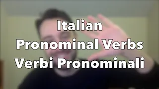 Italian Pronominal Verbs | Verbi Pronominali (Andarsene, Pensarci, Metterci, Volerci)