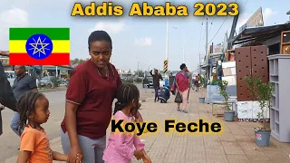 ኮየፈጨ , Koye Feche , Addis Ababa Walking Tour 2023