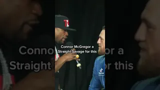 CONNOR McGregor is a Savage for this