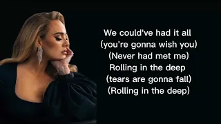 Adele - Rolling In The Deep (Lyrics)