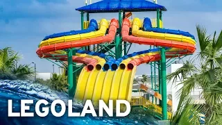 LEGOLAND DUBAI WATER PARK: All Waterslides - GoPro POV!