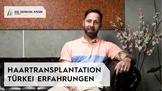 #Haartransplantation Türkei – Erfahrungen von Andreas