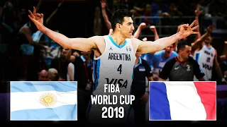 Argentina 🇦🇷 vs France 🇫🇷 | SEMI-FINAL | Classic Full Games - FIBA Basketball World Cup 2019