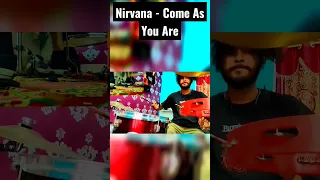 Nirvana - Come As You Are Drum Cover #nirvana #comeasyouare #drumcover #drum #shorts