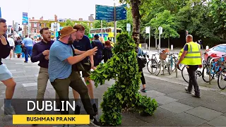 Bushman Prank, Dublin Ireland Walking Tour in June 2022 [4K UHD]