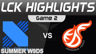 DRX vs KDF Highlights Game 2 LCK Summer Season 2023 W9D5 DRX vs Kwangdong Freecs by Onivia