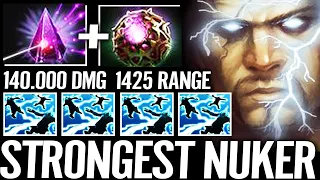 🔥 140.000 DMG 1425 MAX Cast Range — Seer Stone + Octarine ZEUS 100% Strongest Magic Nuker Dota 2 Pro