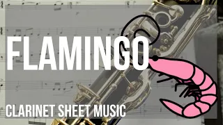 Clarinet Sheet Music: How to play Flamingo by Kero Kero Bonito