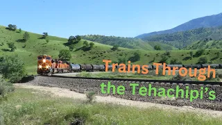 Trains Though the Tehachapi's