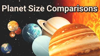 Planet Sizes (Accurate Scale) | Comparing the Size of Earth to Other Planets in the Solar System