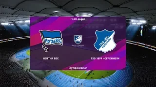 PES 2020 | Hertha Berlin vs Hoffenheim - Germany Bundesliga | 26 October 2019 | Full Gameplay HD
