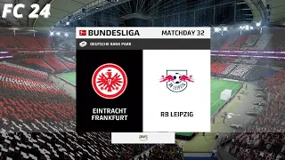 Eintracht Frankfurt vs RB Leipzig | Bundesliga | EA FC 24 |