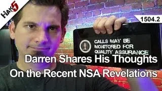 Darren Shares His Thoughts On the Recent NSA Revelations, Hak5 1504.2
