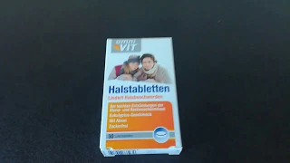 * Halstabletten * omnivit * Medikament * Halsschmerzen * Bewertung *