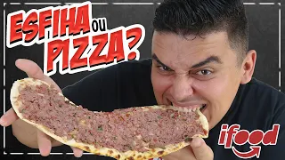 ESFIHA GIGANTE ou PIZZA? - Adana Restaurante