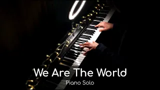 We Are The World (Michael Jackson & Lionel Richie) | Piano Solo + Sheet Music