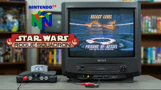 Star Wars: Rogue Squadron | Mission 10: Prisons of Kessel (Gameplay on a Sony Trinitron CRT)