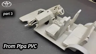 I Made RC Car Legs and Seats from PVC Pipes