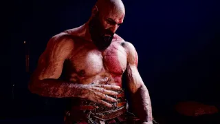 Kratos remembers his wounds from Zeus in Greece scene - God Of War Ragnarok 2022 (60 fps)