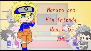 Naruto and his friends react to AMV || Naruto vs Delta||