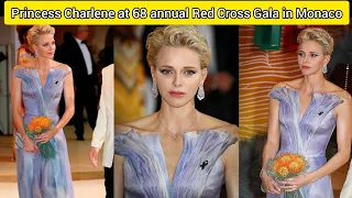 Princess Charlene at 68 annual Red Cross Gala in Monaco #princess #charlene #monaco #fashion #style