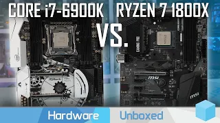 Ryzen 7 1800X vs. Core i7 6900K, AMD's Half-Price 8-Core CPU in 2019