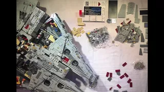 LEGO UCS Millennium Falcon 75192 stop motion building