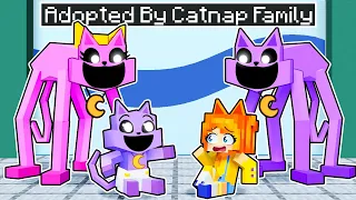 Adopted by the CATNAP FAMILY in Minecraft!