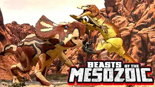 Beasts of the Mesozoic 1:18 Scale Velociraptor mongoliensis & Protoceratops andrewsi Review!!