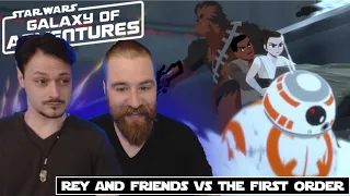 Galaxy Of Adventures: Rey and Friends vs the First Order - Reaction!