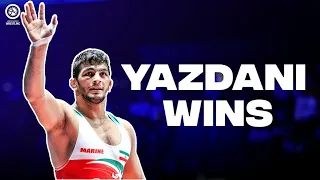 70 kg - Hassan YAZDANI CHARATI (IRI) df. Nick MARABLE (USA), 3-1