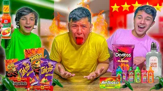 probando DULCES MEXICANOS PICANTES  🔥