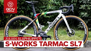 Julian Alaphilippe's Specialized S-Works Tarmac SL7 | The UCI Men's World Champion's Custom Bike!