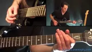 Civil War Guitar Lesson Pt.2 - Guns N' Roses - Electric Riffs and Verse Solos