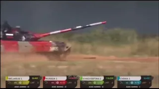 Chinese tank vs Russian tank Meme