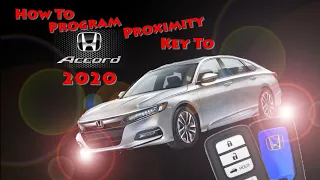 2020 Honda Accord Proximity Key ~ Smart Key Programing w/ Autel Maxi IM508