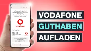 Vodafone Guthaben aufladen: So funktioniert's ✅ Tutorial CallYa Prepaid aufladen - Testventure