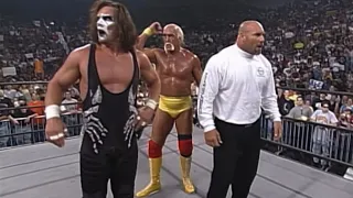 Goldberg Saves Hogan & Sting WCW Nitro 24th August 1999