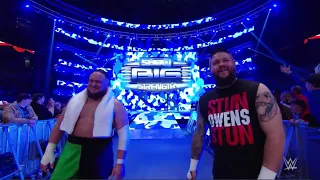 Kevin Owens, Samoa Joe & Big Show Entrance - Raw 1/6/20