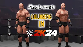 WWE 2K24 | How to create goldberg
