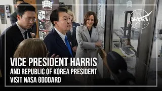 Vice President Harris and Republic of Korea President Visit NASA Goddard